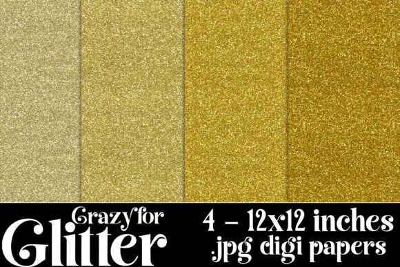 Crazy for Glitter Backgrounds, Gold: Add Instant Luxury