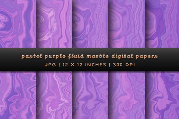 Elevate Projects with Pastel Purple Fluid Marble Backgrounds