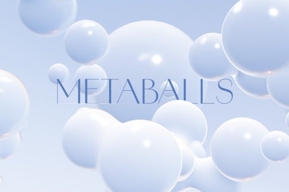 Fluid Design: Unlocking Abstract Clean Metaball Backgrounds