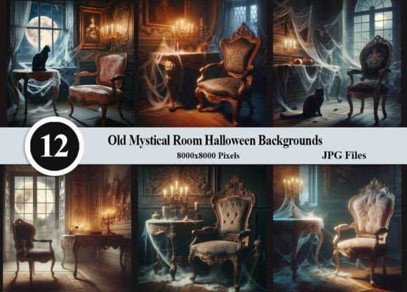 Old Mystical Room Halloween Backgrounds: A Designer's Guide