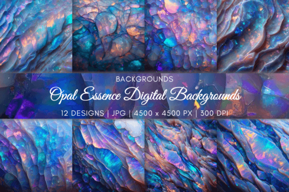 Opal Essence Digital Backgrounds: Your Creative Spark