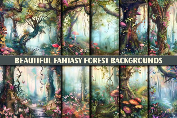 Unlock Enchantment: Using Fantasy Forest Backgrounds in Your Projects