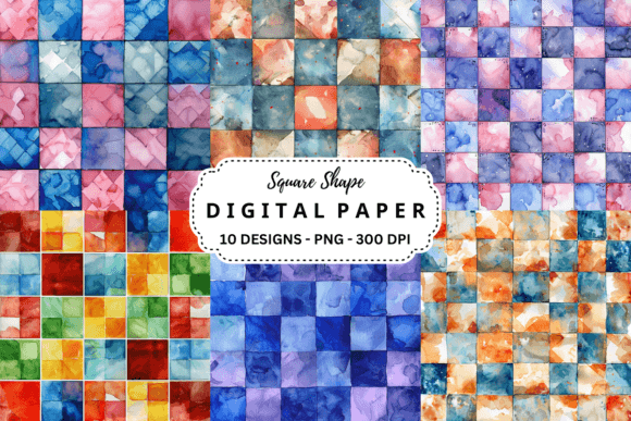 Unlocking Creative Flexibility with Square Shape Digital Backgrounds