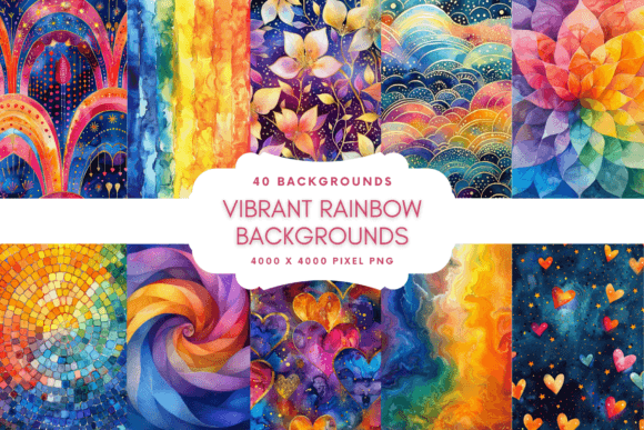 Unlocking Creativity with Vibrant Rainbow Backgrounds
