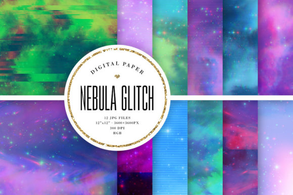 Unlocking Digital Cosmos: The Power of Nebula Glitch Backgrounds