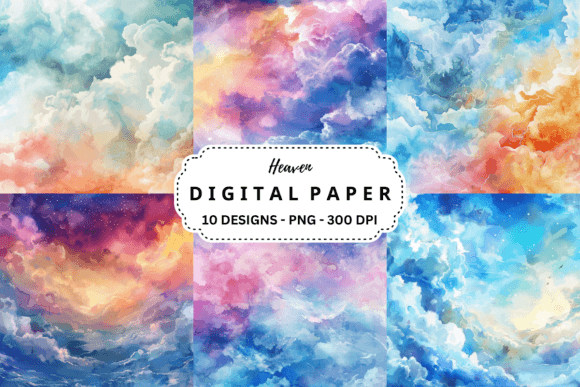 Watercolor Heaven: Digital Backgrounds That Elevate Your Projects
