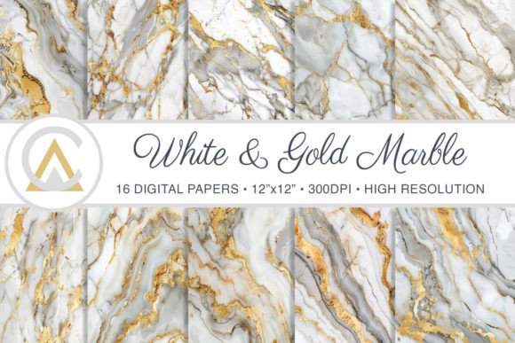 White Gold Marble Texture Backgrounds: Your Design Solution